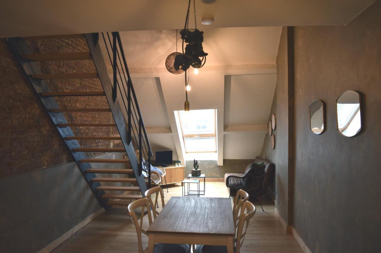 Le Patio Belle Maison En Plein Centre Ville, Avec Grande Terrasse Au Calme Bastogne Dış mekan fotoğraf